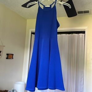 Royal Blue skater Dress